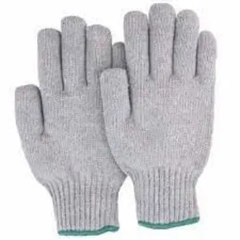 Grey Woolen Wool Knitted Hand Gloves